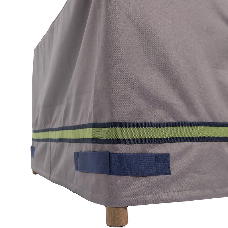 Duck Covers DUCKCOVERS Soteria Water-Resistant 32 Inch Square Fire Pit Cover, Outdoor Firepit Cover - Image 2